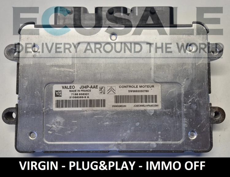 sprawdzony sterownik do PEUGEOT 206 SW9665050780 J34P 21586389-9A 9665050780 .webp