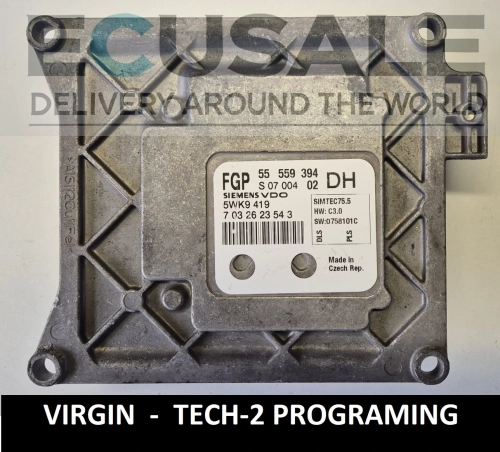 virgin ecu controller for astra H 1.6  55559394 DH 5WK9419 .webp