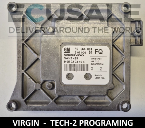 calculateur moteur  opel 1.8   55564081 FQ 5WK9425  .webp