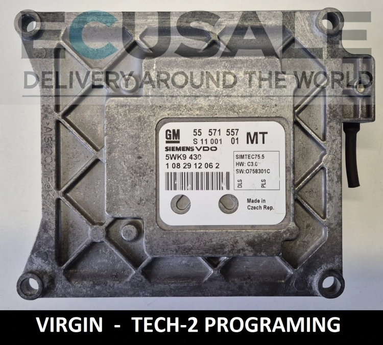 Ecu engine controller for opel astra H 1.8   55571557 MT 5WK9430