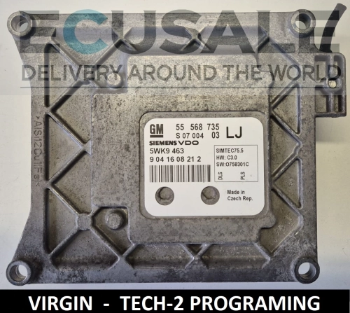 ECU ENGINE CONTROLLER opel astra H 1.8 55568735 LJ 5WK9463