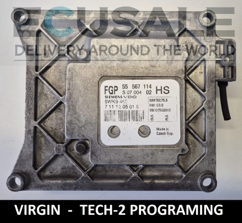 sterownik silnika ecu do opla astry H 1.8  55567114 HS 5WK9460  .webp