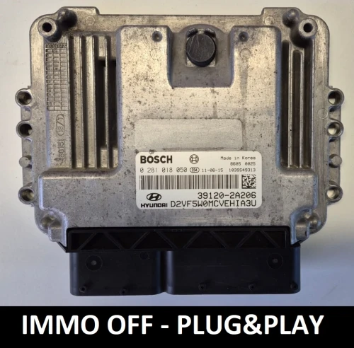 0281018050 39120-2A206 engine ECU Bosch Hyundai i40 1.7