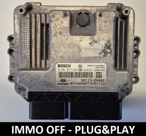 0281017434 39113-2A461 engine ECU Bosch Hyundai i30 1.6