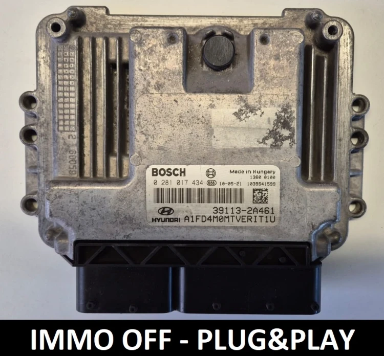 0281017434 39113-2A461 Motorsteuergerät Bosch Hyundai i30 1.6