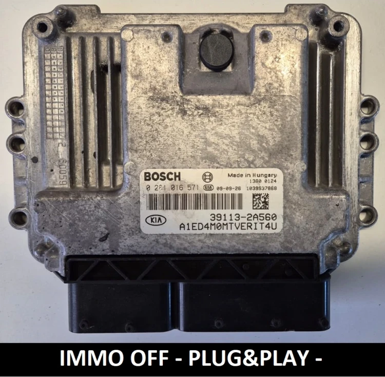 0281016571 39113-2A560 centralina do motor Bosch Kia Ceed 1.6