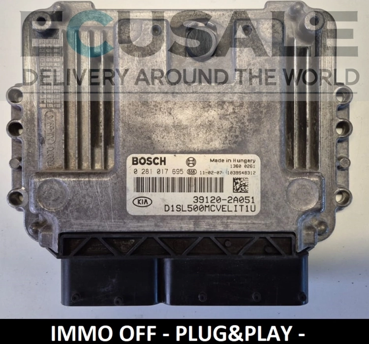 sterownik silnika do KIA SPORTAGE  1.7 0281017695 39120-2A051 391202A051 .webp