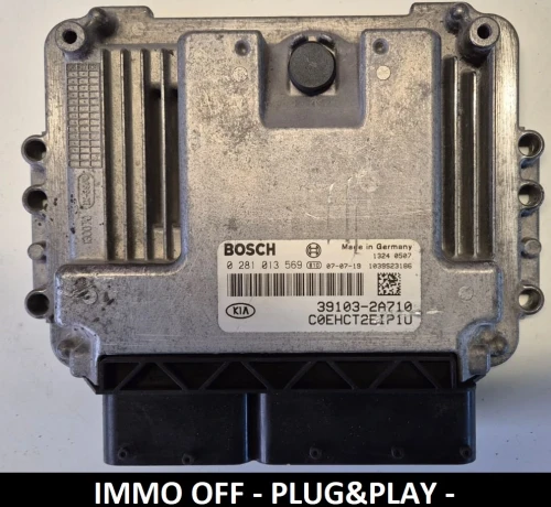 Sterownik silnika Bosch 0281013569 39103-2A710 do Kia Ceed I 1.6 CRDi IMMO OFF