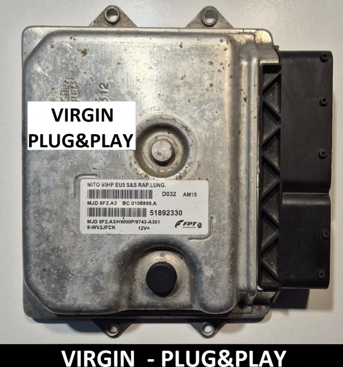 51892330 MJD 8F2.A3 Alfa Romeo MiTo 1.3 Multijet engine control unit