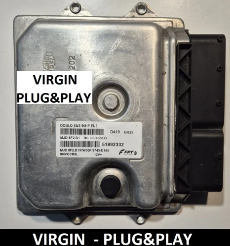 51892332 MJD 8F2.D1 centralina motore Fiat Doblo 1.3 Multijet