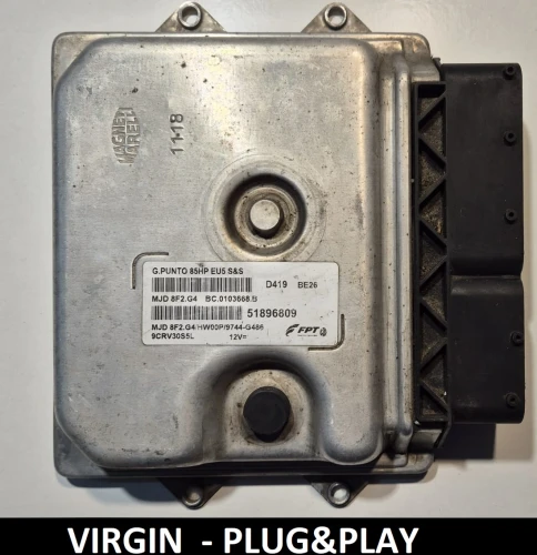 51896809 MJD 8F2.G4 Fiat Punto 1.3 Multijet engine control unit