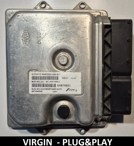 51871693 MJD 8F2.G3 sterownik silnika Fiat Grande Punto 1.3 Multijet