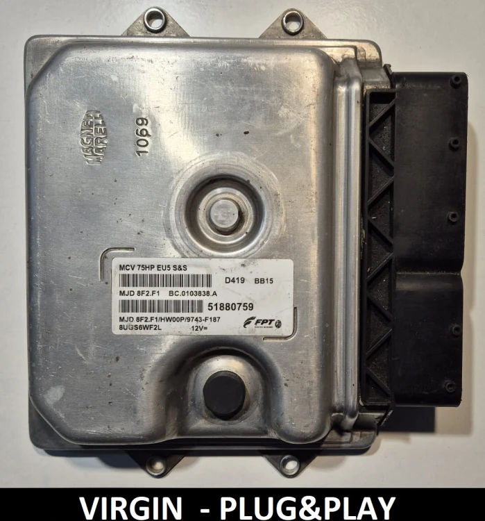 51880759 MJD 8F2.F1 centralina do motor Fiat Fiorino 1.3 Multijet