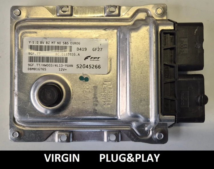 52045266 9GF.TT engine ECU Lancia Ypsilon 1.2