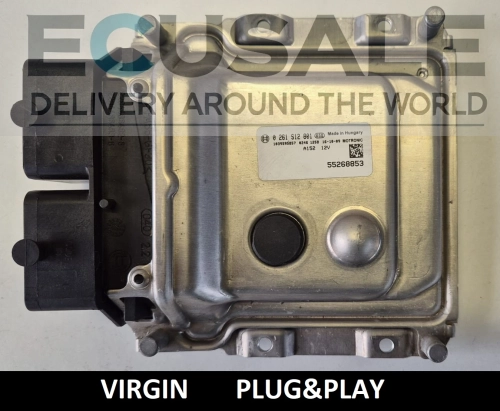 Centralita de motor 55268853 Bosch 0261S12801 Fiat Tipo 1.4 16V VIRGIN