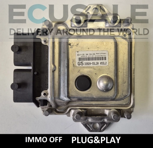 Centralina motore 33920-55L20 0261S04534 IMMO OFF per Suzuki SX4 1.6 benzina – pronta per il montaggio Plug &amp; Play