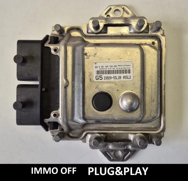 Sterownik silnika 33920-55L20 0261S04534 IMMO OFF do Suzuki SX4 1.6 benzyna – gotowy do montażu Plug and Play