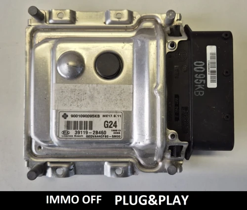 39119-2B460 G24 9001090095KB centralina motore KIA Ceed 1.4 IMMO OFF Plug and Play ECU