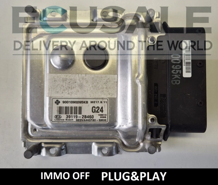 39119-2B460 G24 9001090095KB ECU Engine controller KIA Ceed 1.4 IMMO OFF Plug and Play