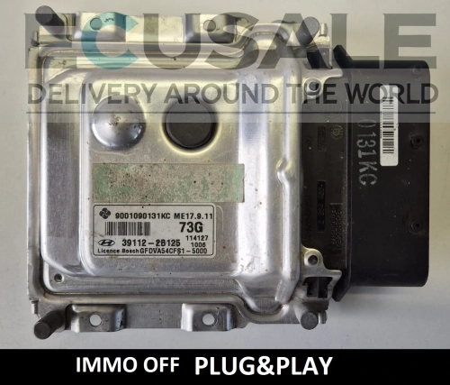 39112-2B125 73G 9001090131KC Centralita de motor Hyundai i30 IMMO OFF Plug and Play