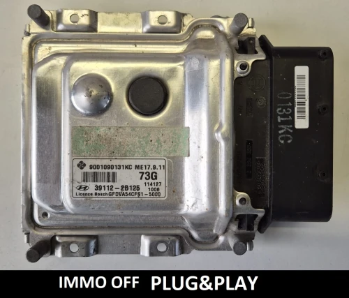 39112-2B125 73G 9001090131KC immo off centralina motore Hyundai i30 391122B125