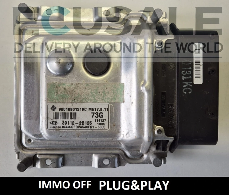39112-2B125 73G 9001090131KC sterownik silnika Hyundai i30 IMMO OFF Plug and Play