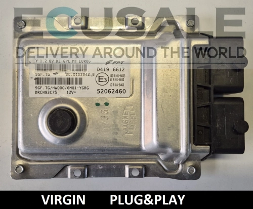 centralina do motor LANCIA YPSILON 52062460 9GF.TG PLUG &amp;amp;amp;amp; PLAY 9GFTG