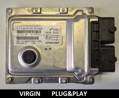 centralina do motor LANCIA YPSILON 52062460 9GF.TG PLUG e amp; PLAY 9GFTG