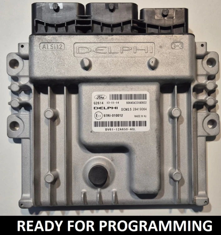 BV61-12A650-AGL 28419064 Ford 2.0 TDCi engine control unit Delphi DCM3.5
