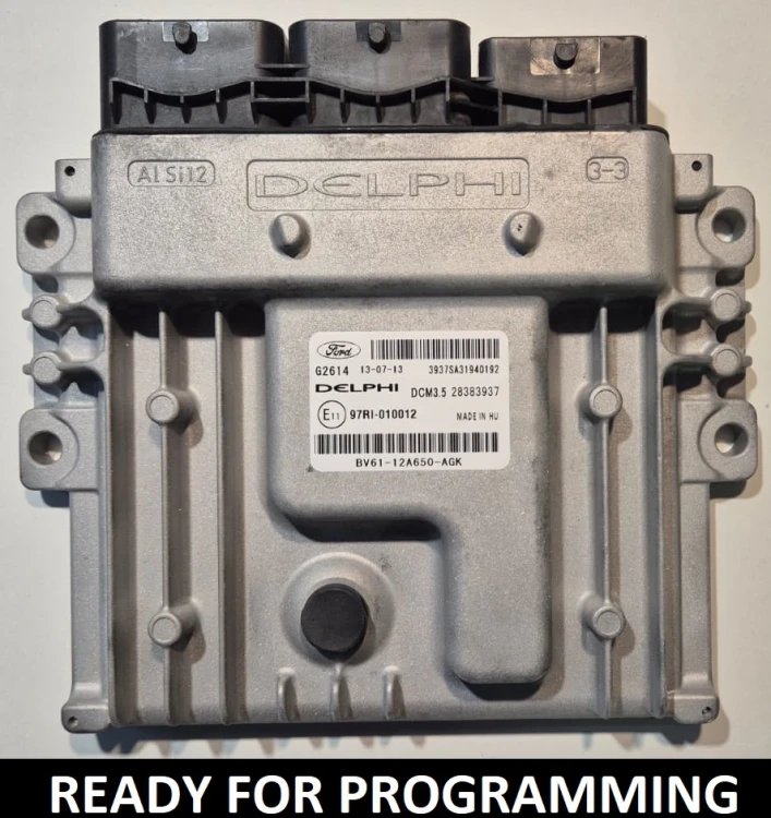 BV61-12A650-AGK 28383937 centralina do motor Ford 2.0 TDCi Delphi DCM3.5