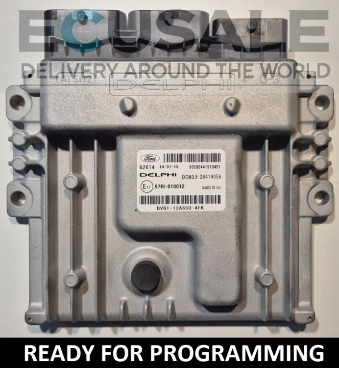 ecu FORD focus 2.0 BV6112A650AFK 28419058 DCM3.5 FORD BV61-12A650-AFK centralina do motor