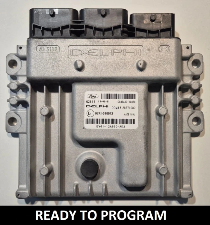 BV61-12A650-AEJ 28371080 Ford 2.0 TDCi engine control unit Delphi DCM3.5