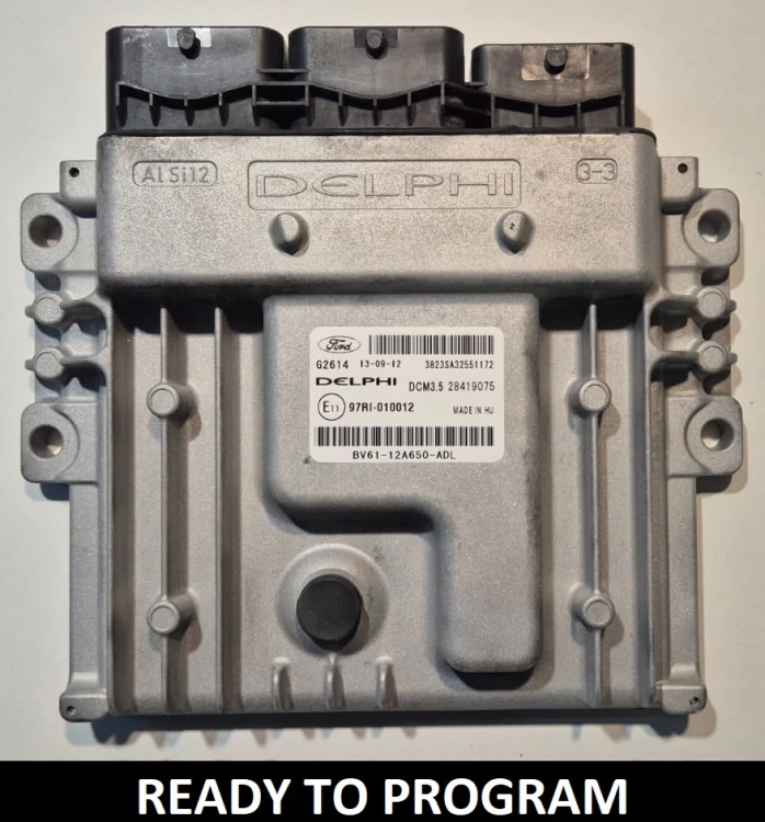 BV61-12A650-ADL 28419075 Ford TDCi engine control unit Delphi DCM3.5