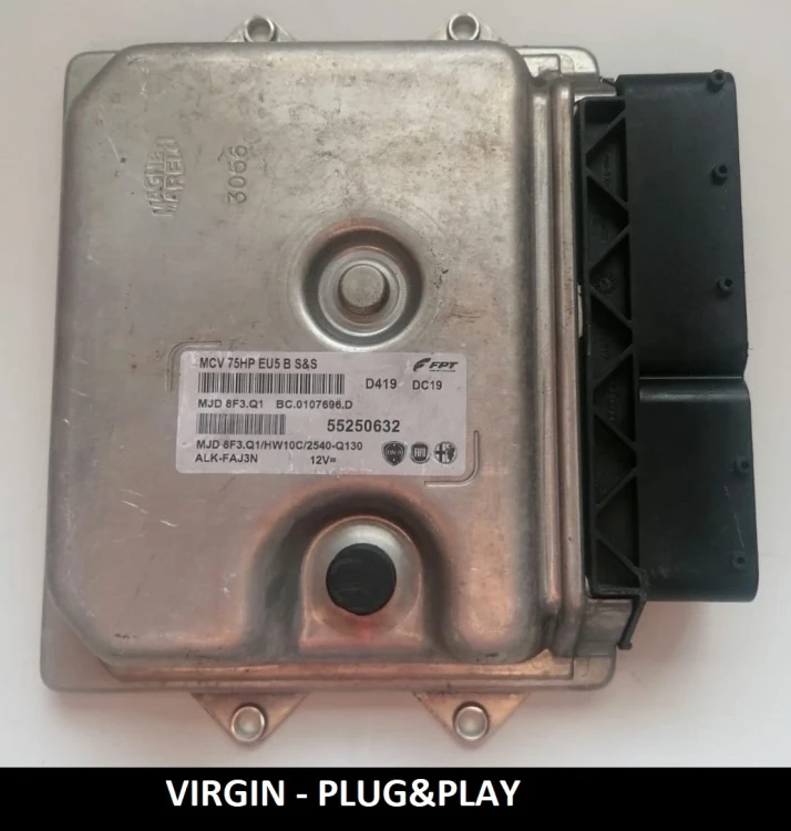 55250632 MJD 8F3.Q1 centralina do motor Fiat Qubo / Fiorino 1.3 Multijet