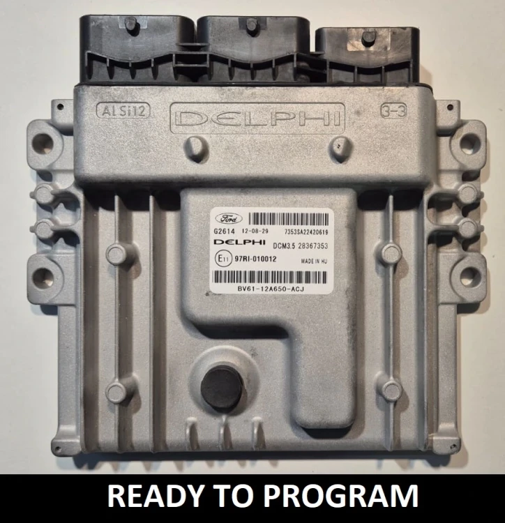 BV61-12A650-ACJ 28367353 Ford 2.0 TDCi engine control unit Delphi DCM3.5