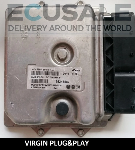 Centralina 55246587 MJD8F3F6 per Fiat Ducato 2.3 – VIRGIN Plug and Play – senza necessità di codifica