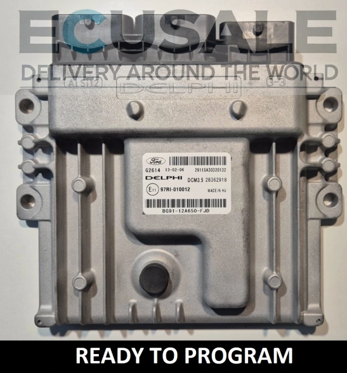 Calculateur Moteur FORD Mondeo 2.0 TDCI BG91-12A650-FJD 28362918 DCM3.5  .webp