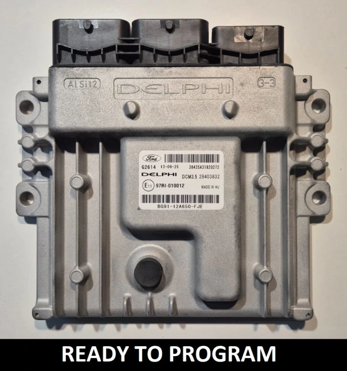 BG91-12A650-FJE 28403832 Ford 2.0 TDCi engine control unit Delphi DCM3.5