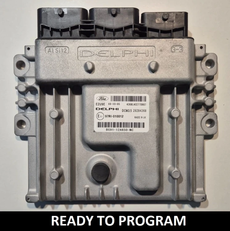 BG91-12A650-NC 28284368 Ford 2.0 TDCi engine control unit Delphi DCM3.5