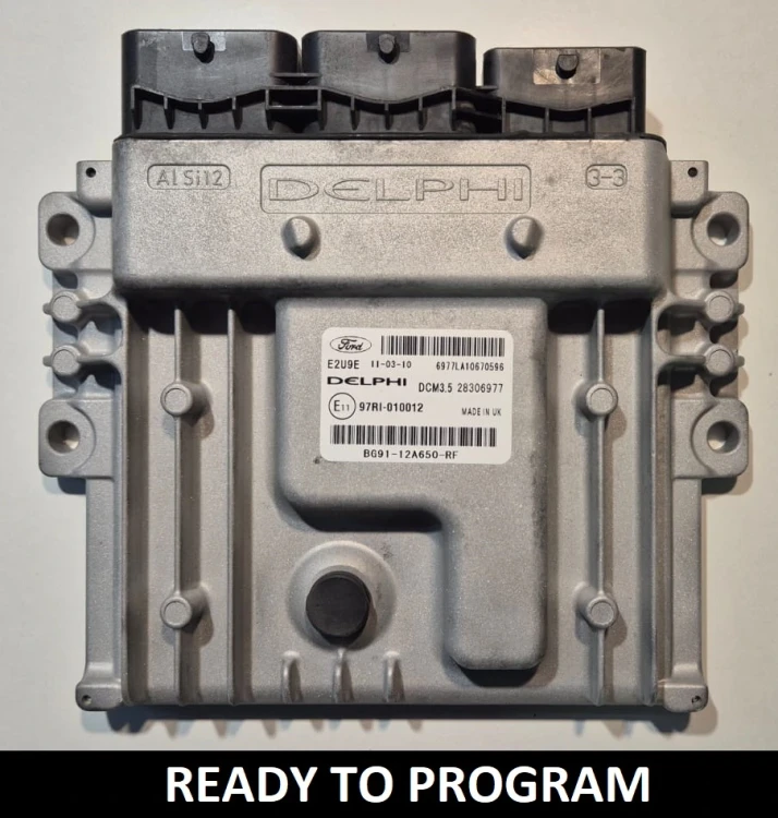 BG91-12A650-RF 28306977 Ford 2.0 TDCi engine control unit Delphi DCM3.5