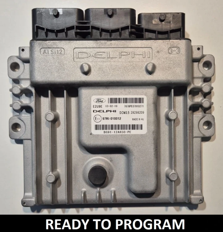 BG91-12A650-PE 28298209 Ford 2.0 TDCi engine control unit Delphi DCM3.5