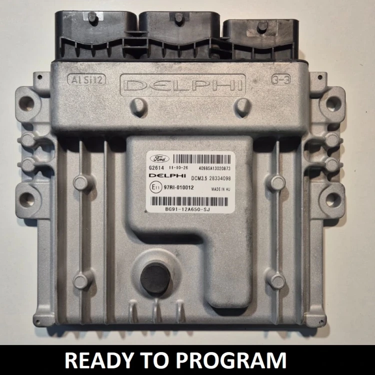 BG91-12A650-SJ 28334098 Ford 2.0 TDCi engine control unit Delphi DCM3.5