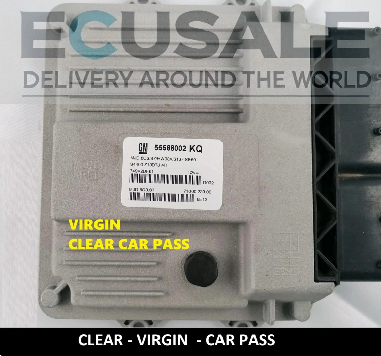 ecu 55568002KQ CORSA 1.3 CDTI Z13DTJ CENTRALINA DO MOTOR