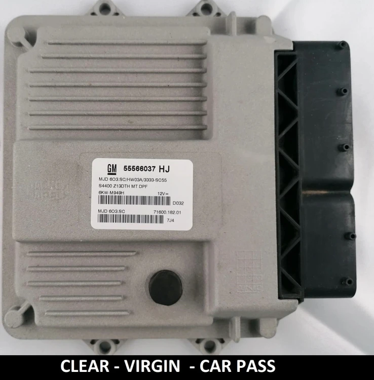 55566037 HJ centralina motore Magneti Marelli Opel Corsa D 1.3 CDTI Virgin