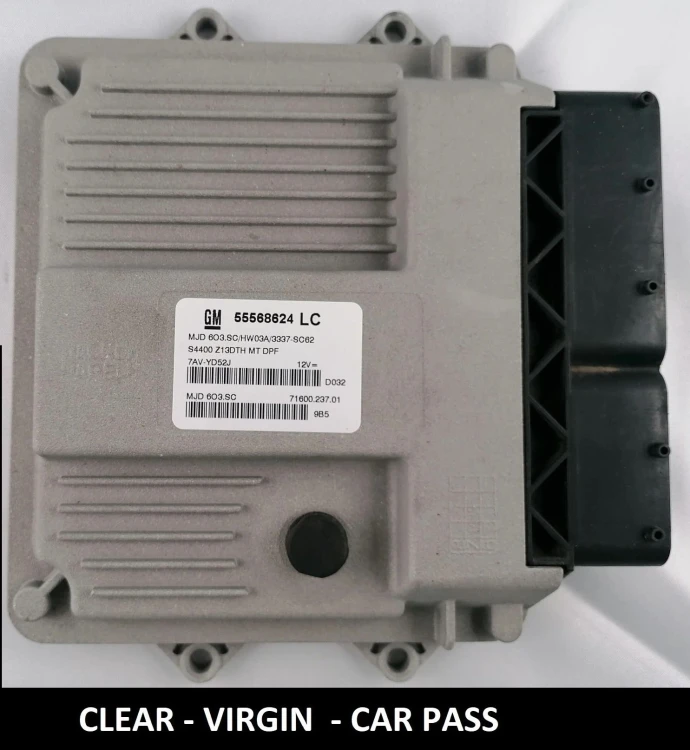 55568624 LC engine control unit Magneti Marelli MJD 603.SC Opel Corsa D 1.3 CDTI Virgin
