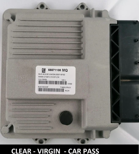 55571108 MQ engine control unit Magneti Marelli Opel Corsa D 1.3 CDTI Virgin