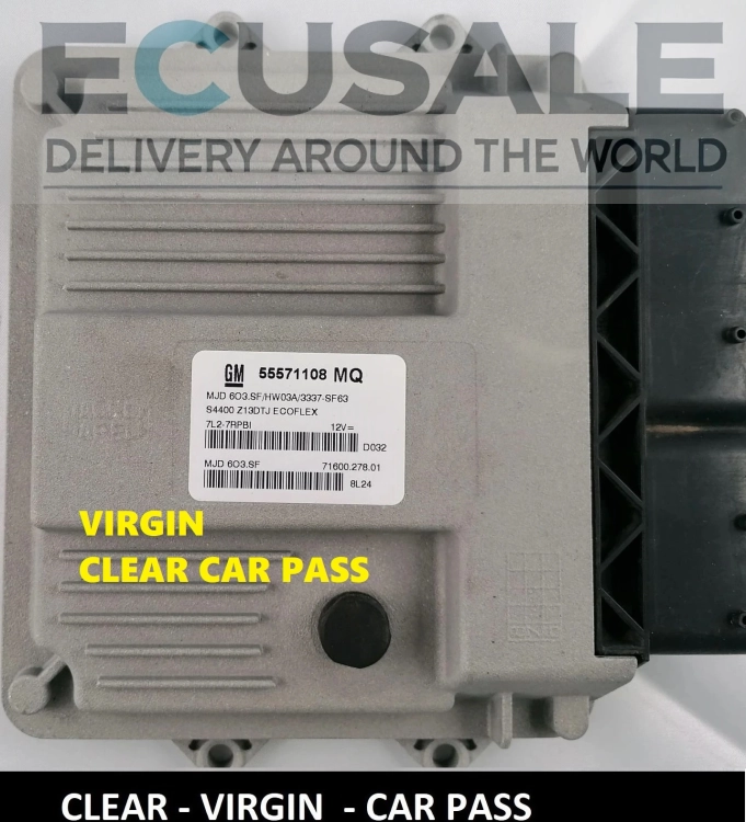 ecu 55571108 MQ Opel CORSA 1.3 55571108MQ STEUERGERÄT