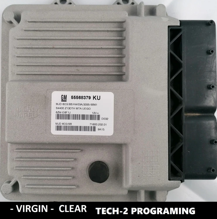 55568379 KU engine control unit Magneti Marelli Opel Corsa D 1.3 CDTI Virgin