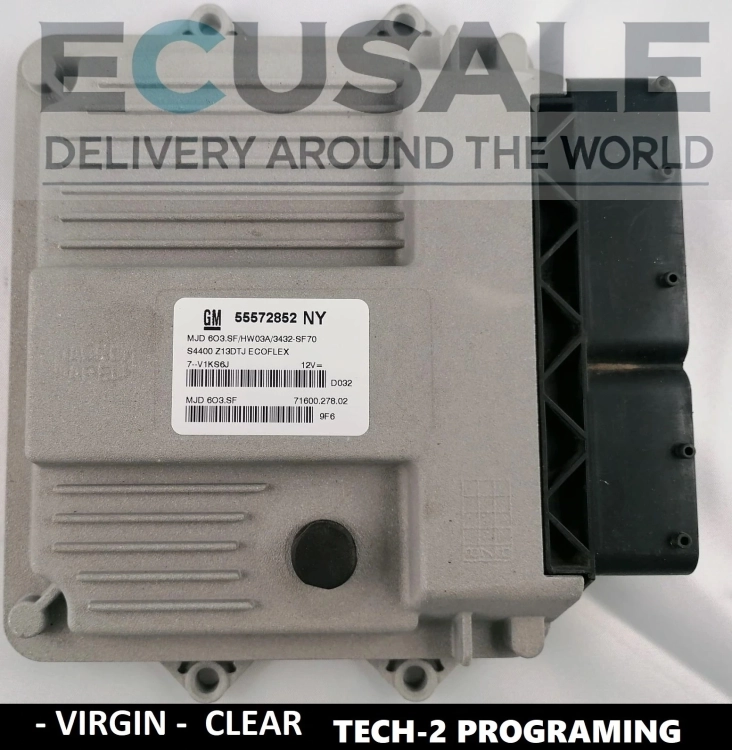 ecu 55572852 NY Opel Corsa D HW03A 55572852NY STEUERGERÄT