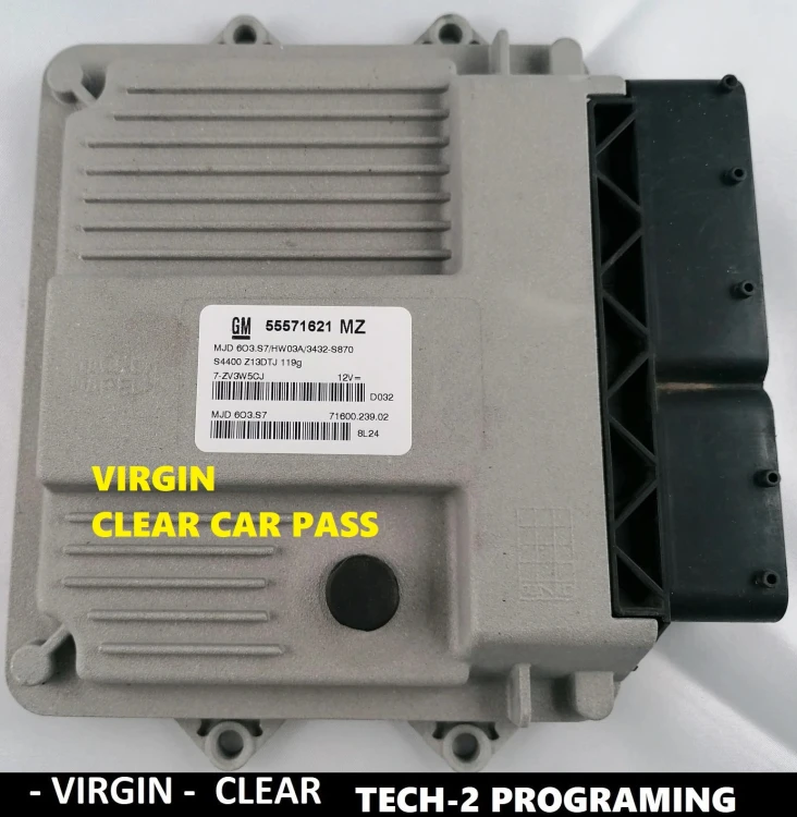55571621 MZ centralina do motor Magneti Marelli MJD 603.S7 Opel Corsa D 1.3 CDTI Virgin – vista adicional